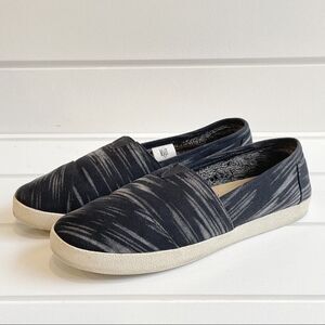 Toms Black and Gray Women's Shoes
